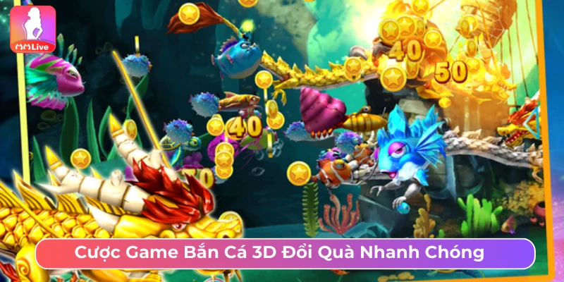 Chơi game bắn cá với cơ hội thắng lớn, đổi thưởng giá trị cao