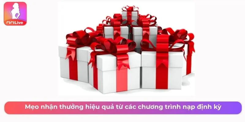 Lịch Khuyến Mãi Nạp Tiền Định Kỳ MMlive Mới Nhất Tháng Này Mẹo nhận thưởng hiệu quả từ các chương trình nạp định kỳ