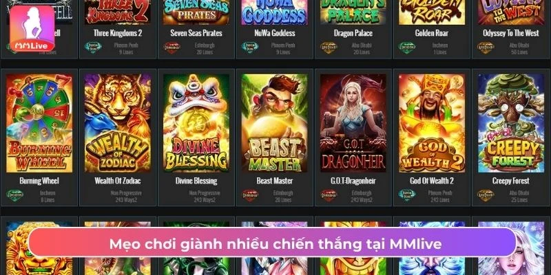 Mẹo chơi giành nhiều chiến thắng tại MMlive