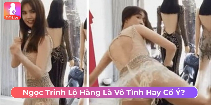 Ngọc Trinh lộ hàng